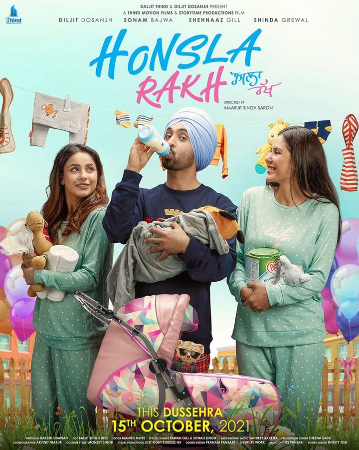 Honsla Rakh (2021) Poster