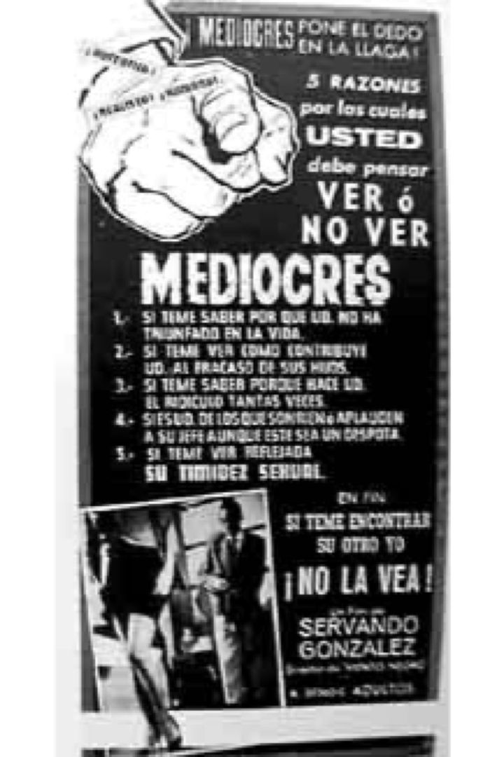 Los Mediocres (1966) Poster