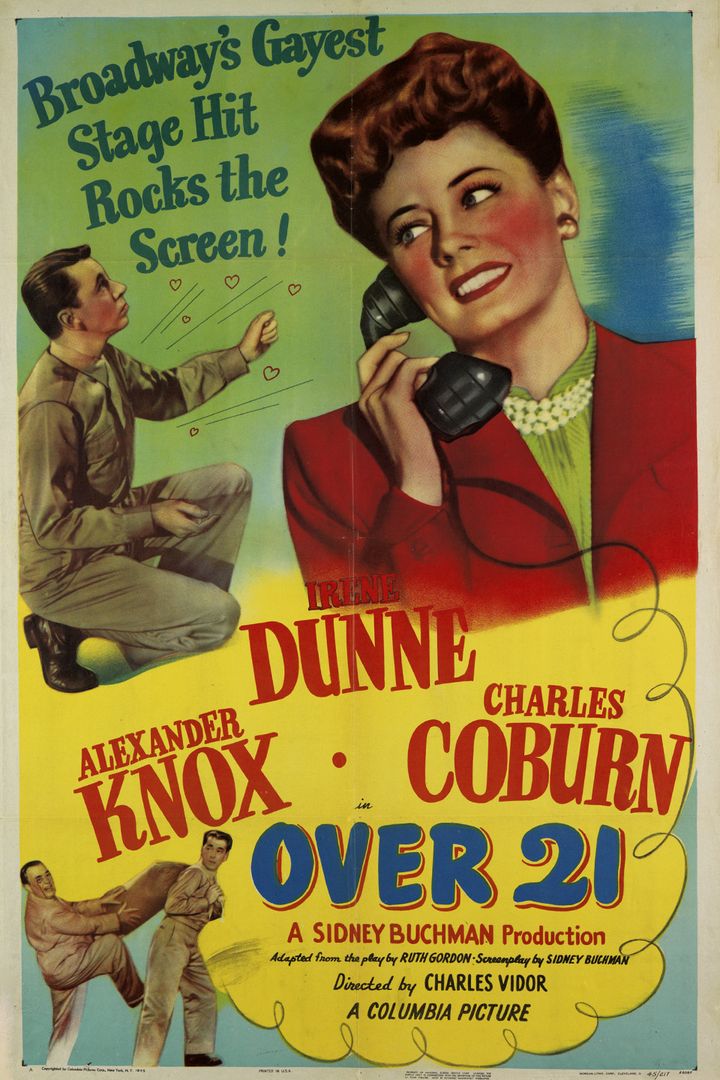 Over 21 (1945) Poster