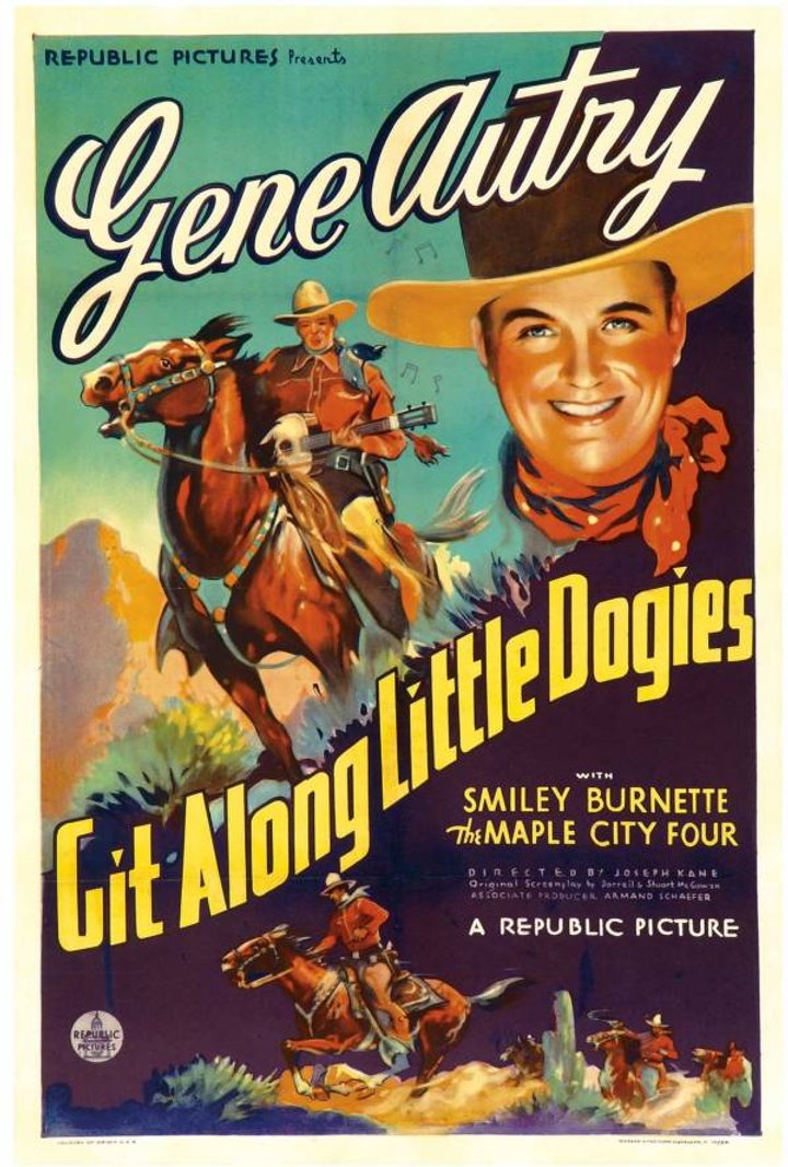 Git Along Little Dogies (1937) Poster