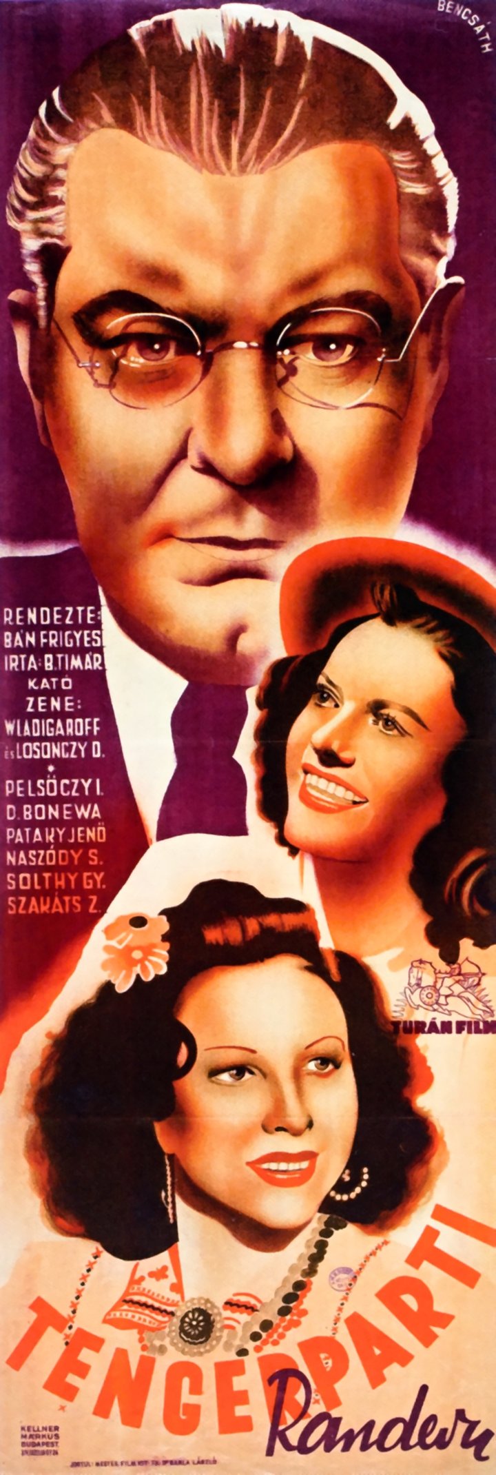 Tengerparti Randevú (1943) Poster