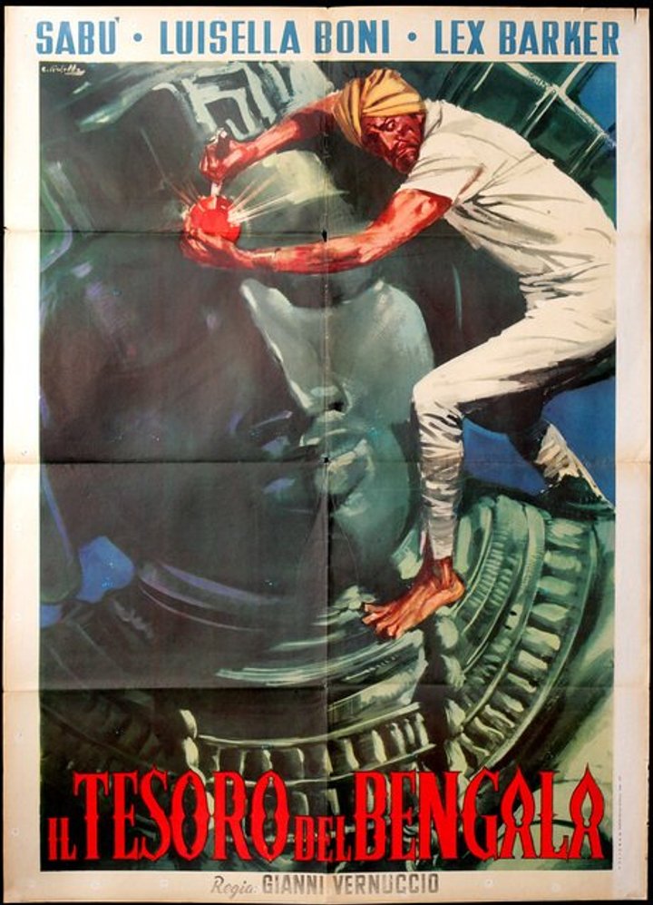 Il Tesoro Del Bengala (1953) Poster