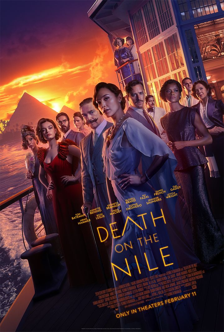 Death On The Nile (2022) Poster