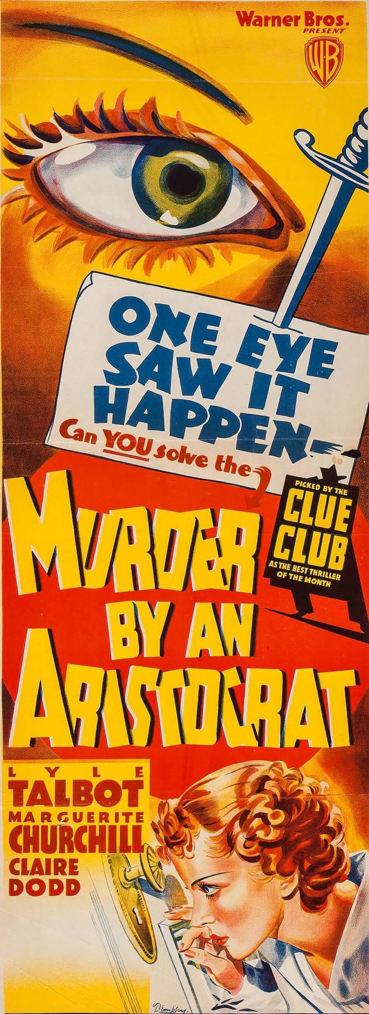 Murder By An Aristocrat (1936) Poster