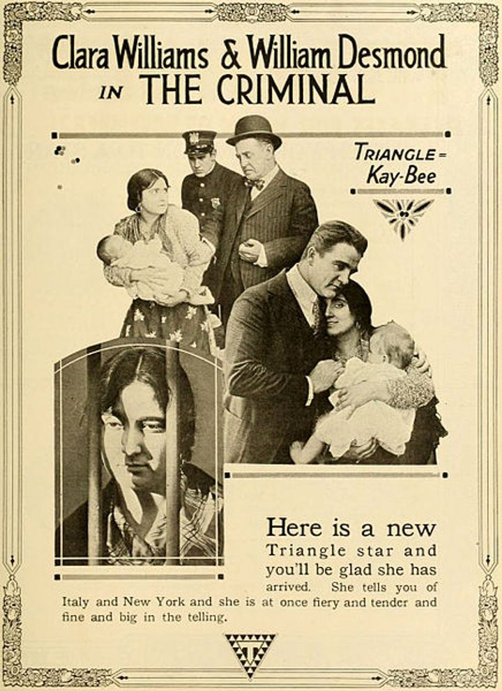 The Criminal (1916) Poster