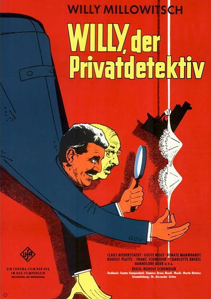 Willy, Der Privatdetektiv (1960) Poster