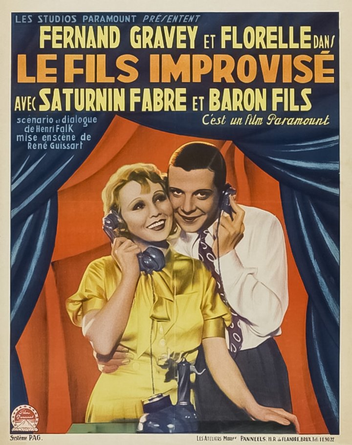 Le Fils Improvisé (1932) Poster