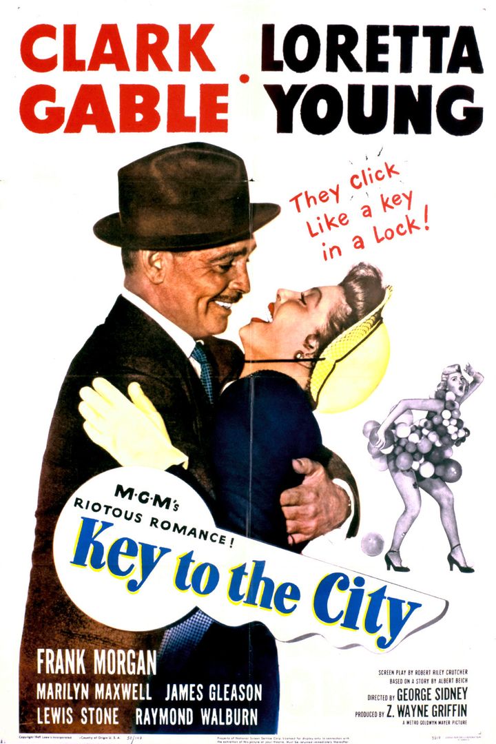 Key To The City (1950) Poster