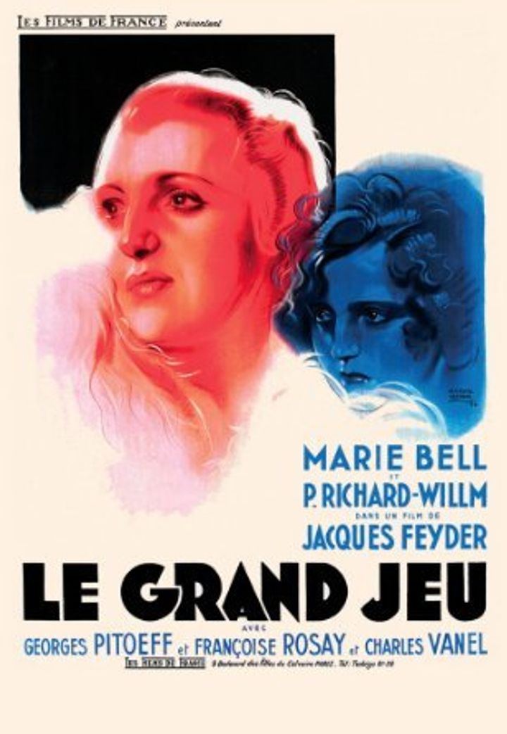 Le Grand Jeu (1934) Poster