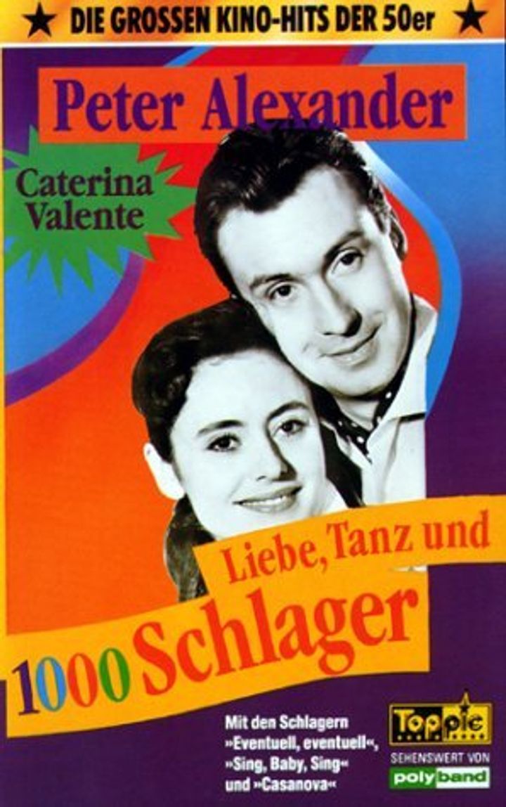 Liebe, Tanz Und 1000 Schlager (1955) Poster