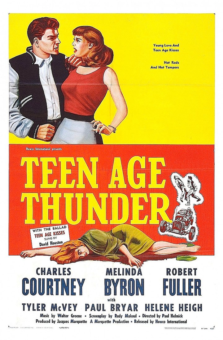 Teenage Thunder (1957) Poster