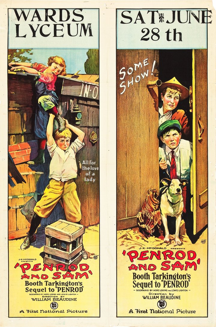 Penrod And Sam (1923) Poster