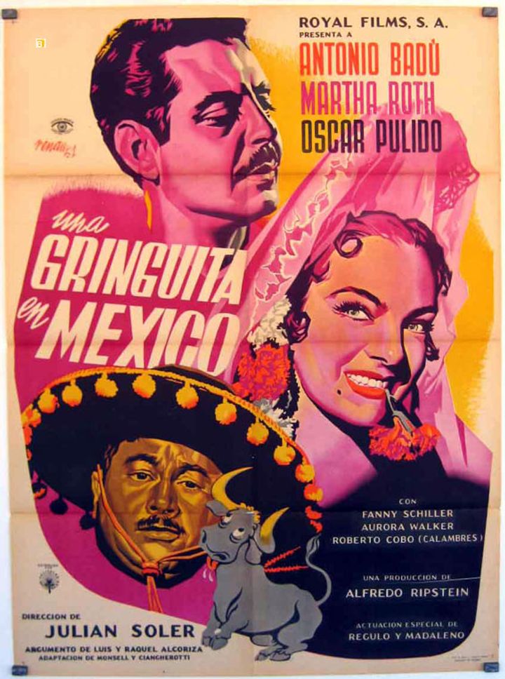 Una Gringuita En México (1951) Poster