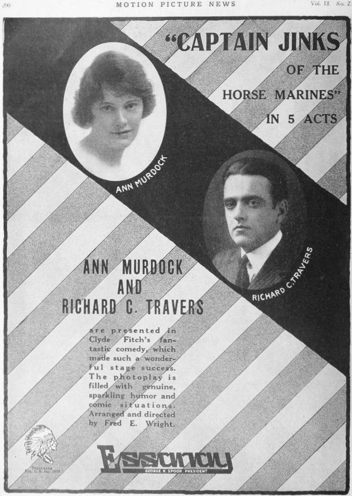 Captain Jinks Of The Horse Marines (1916) Poster