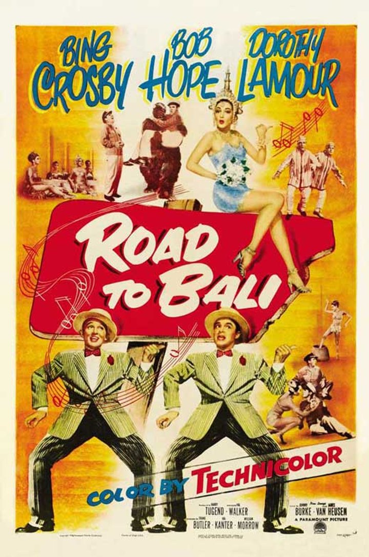 Road To Bali (1952) Poster