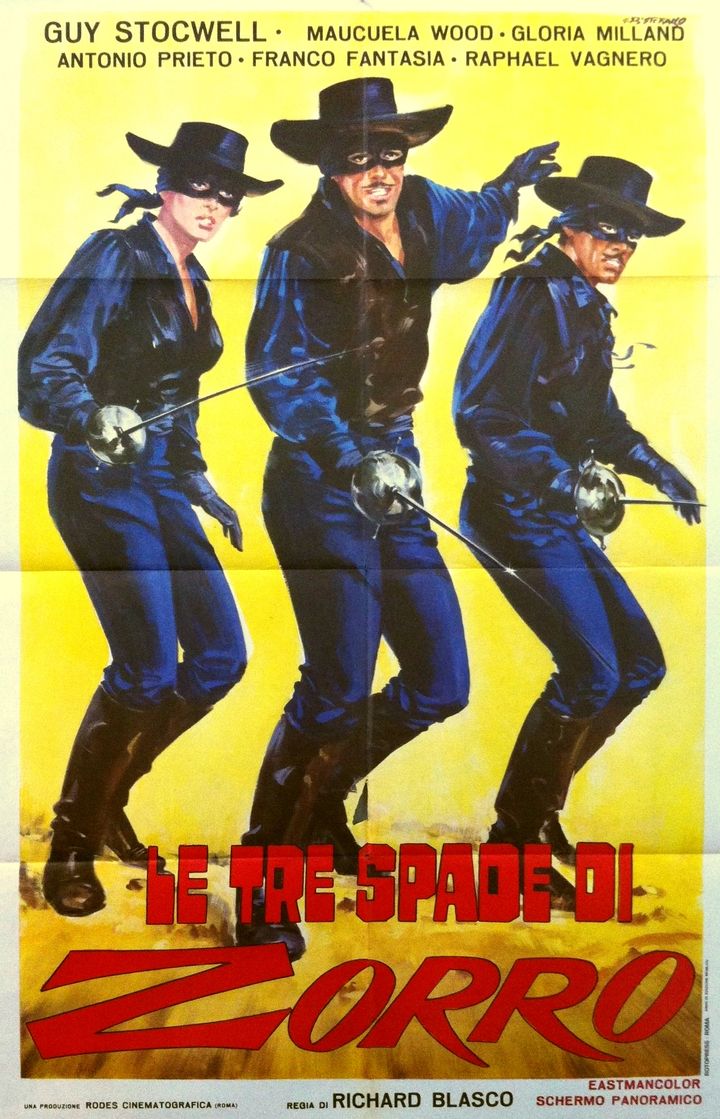 Le Tre Spade Di Zorro (1963) Poster