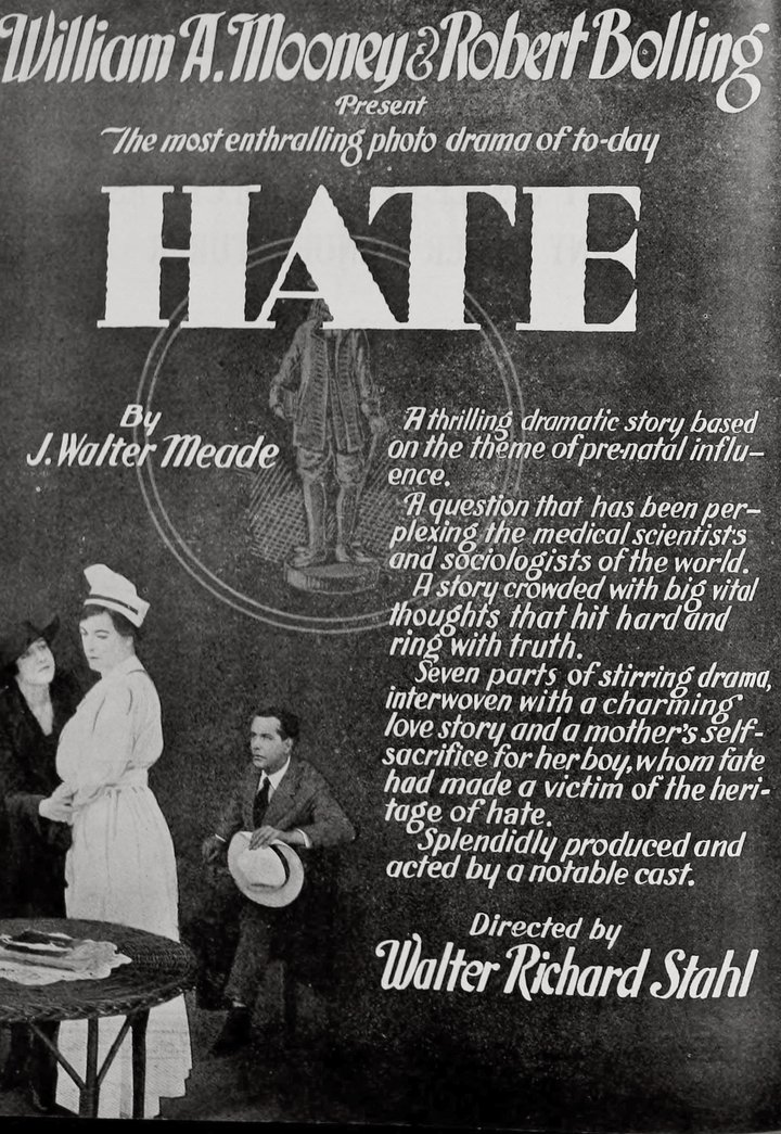 Hate (1917) Poster