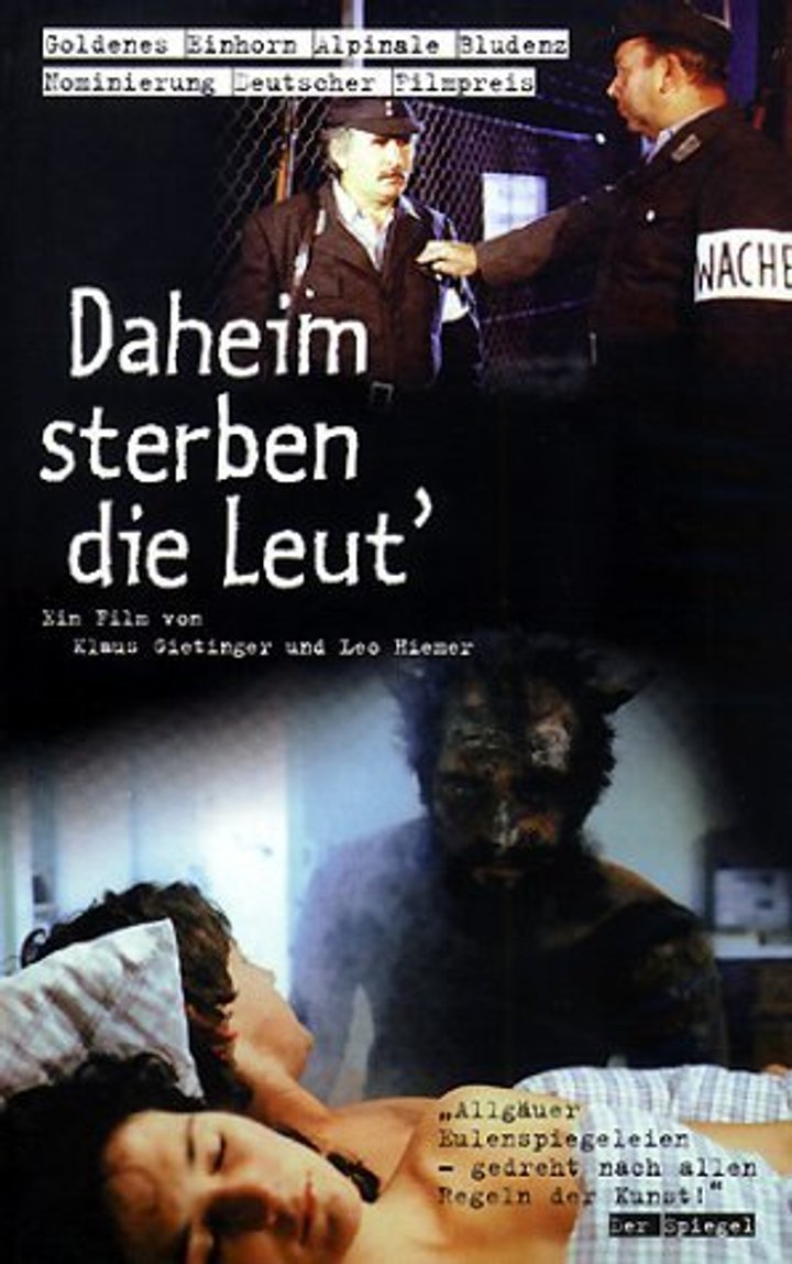 Daheim Sterben Die Leut' (1985) Poster