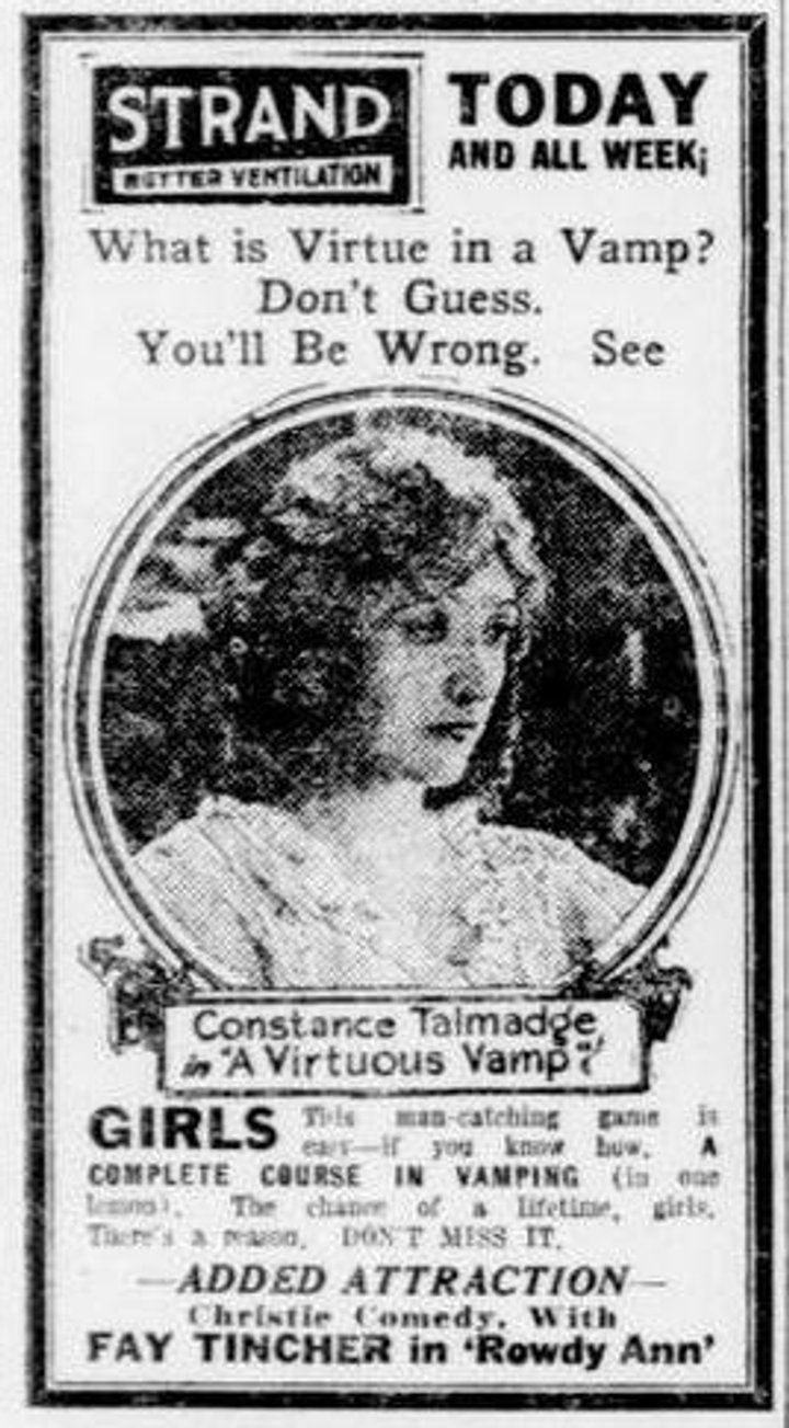 A Virtuous Vamp (1919) Poster