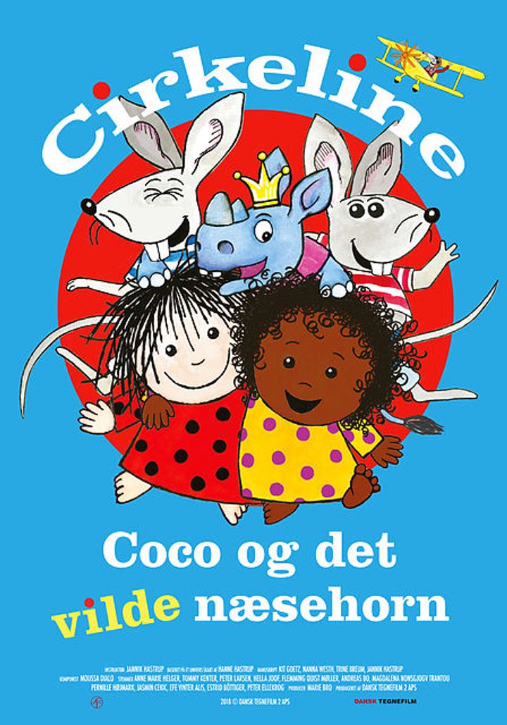 Cirkeline, Coco Og Det Vilde Næsehorn (2018) Poster