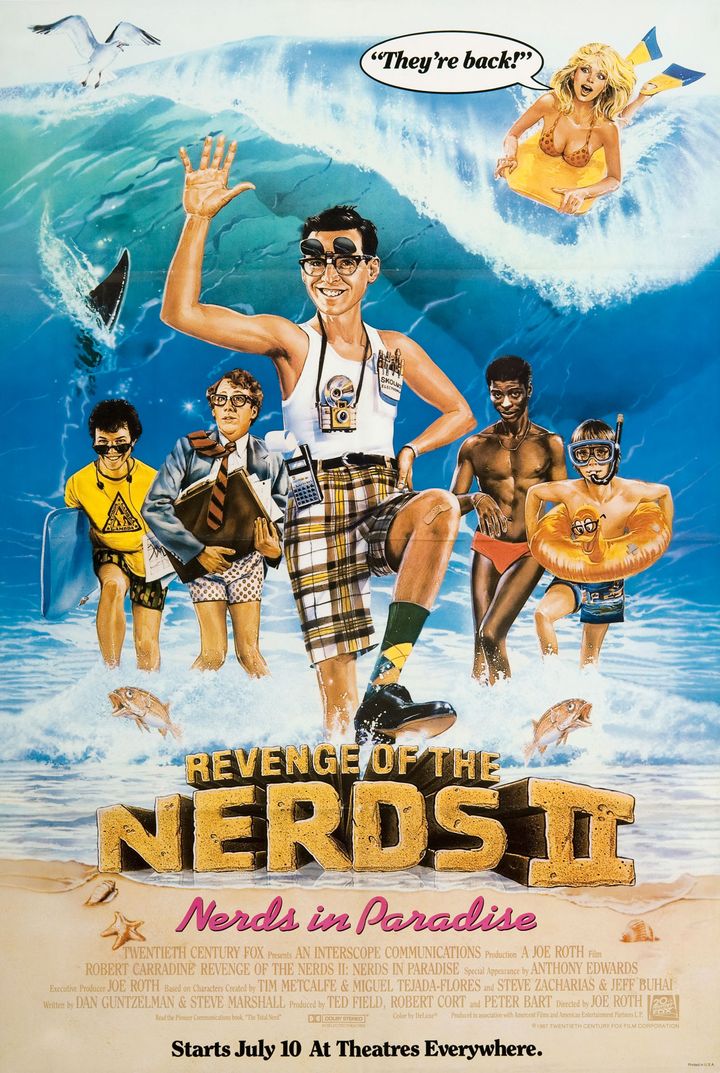 Revenge Of The Nerds Ii: Nerds In Paradise (1987) Poster