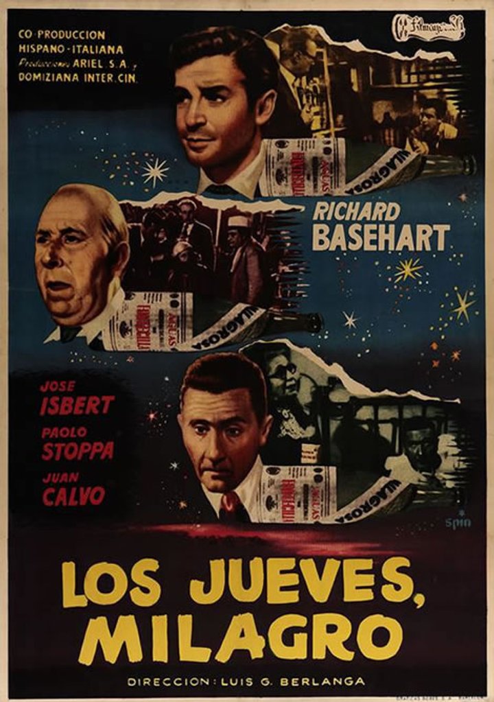 Los Jueves, Milagro (1957) Poster