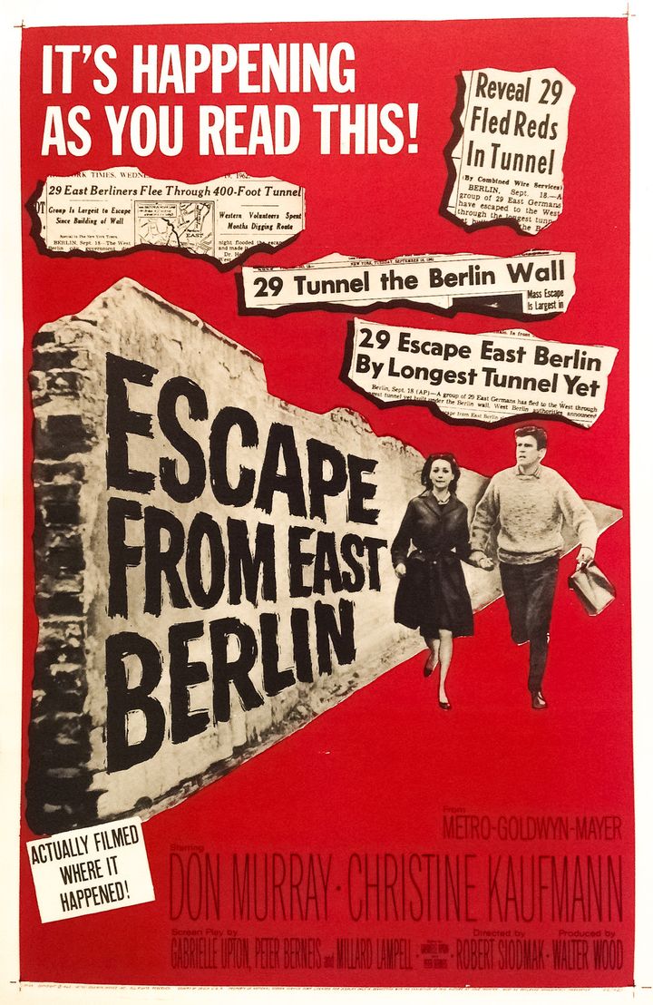 Escape From East Berlin (1962) Poster