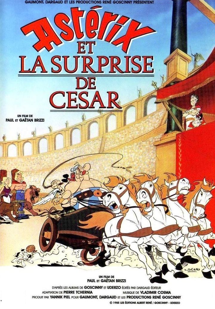 Astérix Et La Surprise De César (1985) Poster