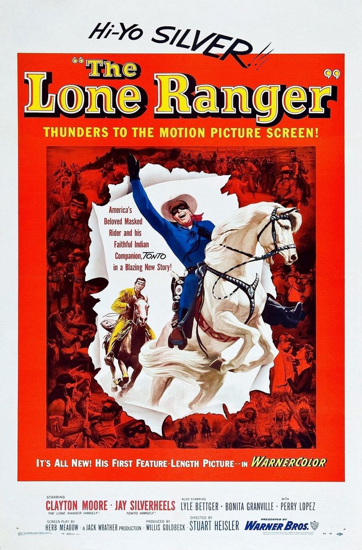 The Lone Ranger (1956) Poster