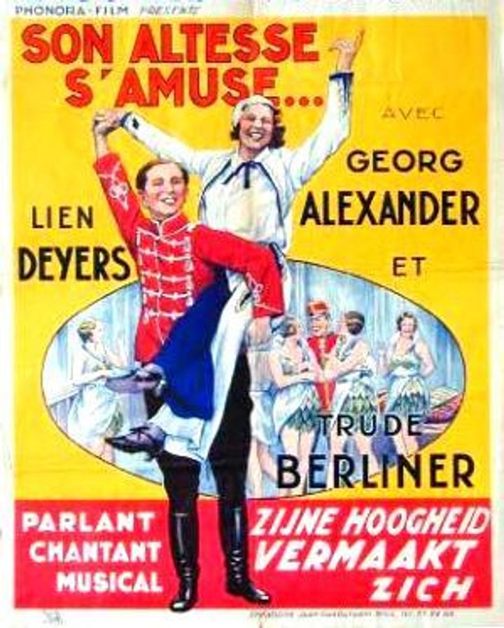 Durchlaucht Amüsiert Sich (1932) Poster