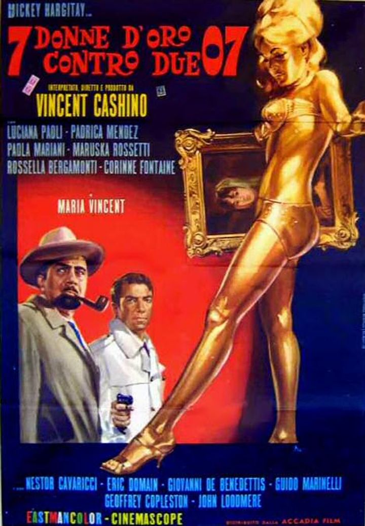 7 Donne D'oro Contro Due 07 (1966) Poster