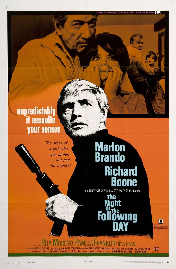 The Night Of The Following Day (1969) Poster