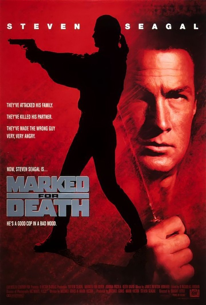 Marked For Death (1990) Poster