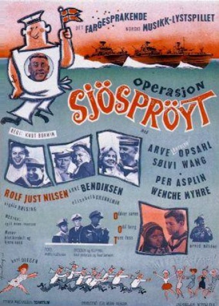 Operasjon Sjøsprøyt (1964) Poster