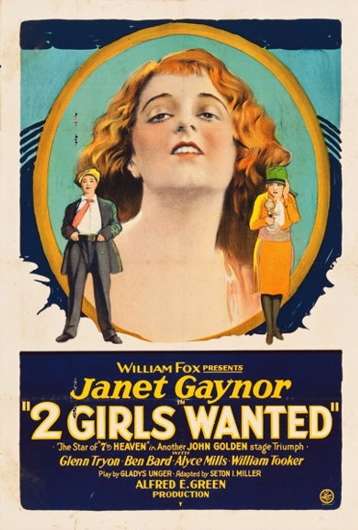 Two Girls Wanted (1927) Poster