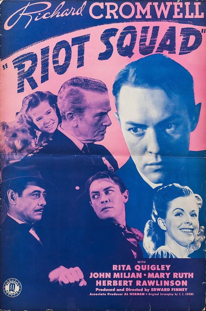 Riot Squad (1941) Poster