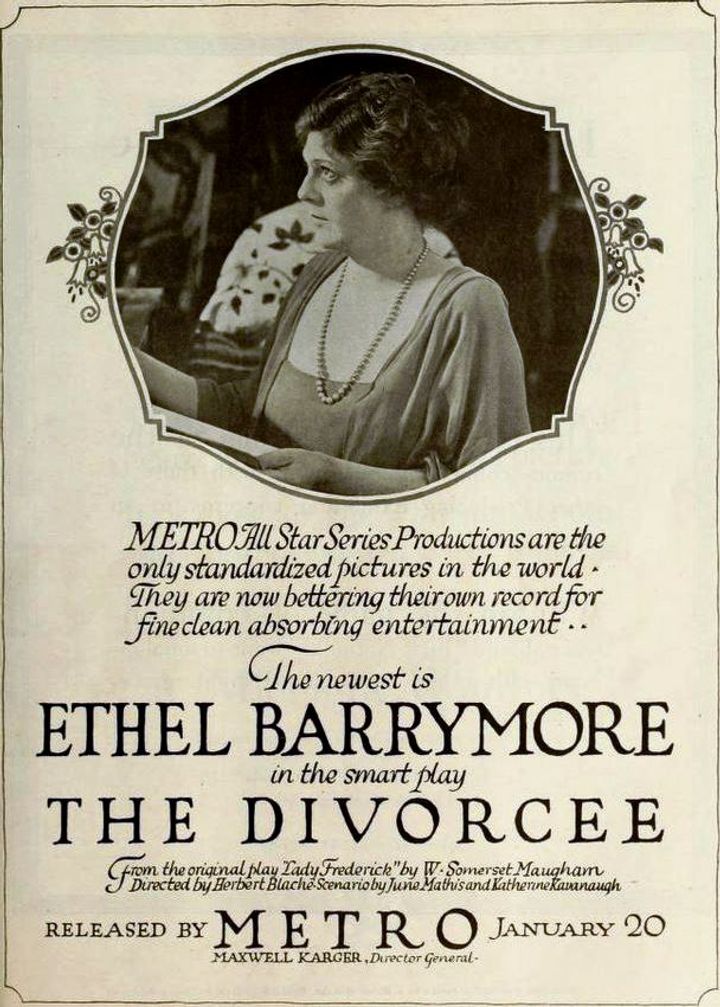 The Divorcee (1919) Poster