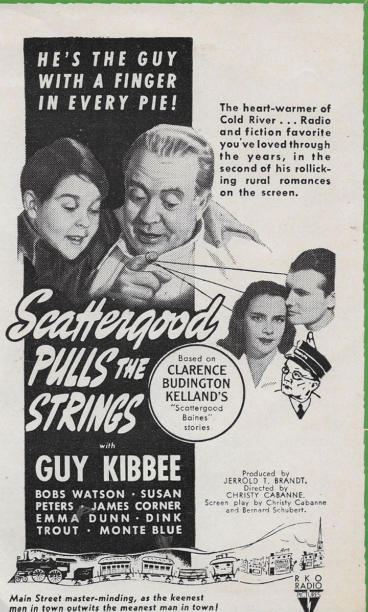 Scattergood Pulls The Strings (1941) Poster