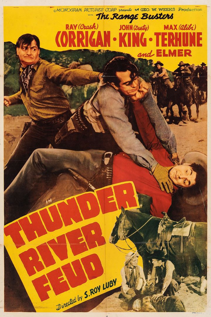 Thunder River Feud (1942) Poster