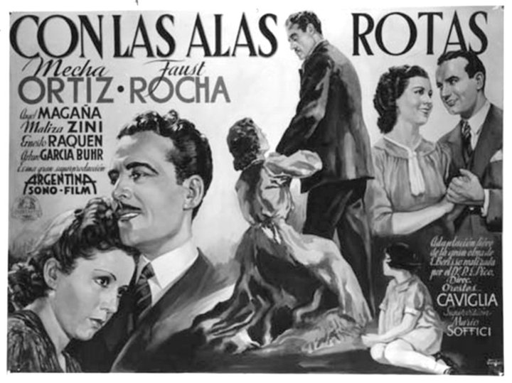 Con Las Alas Rotas (1938) Poster