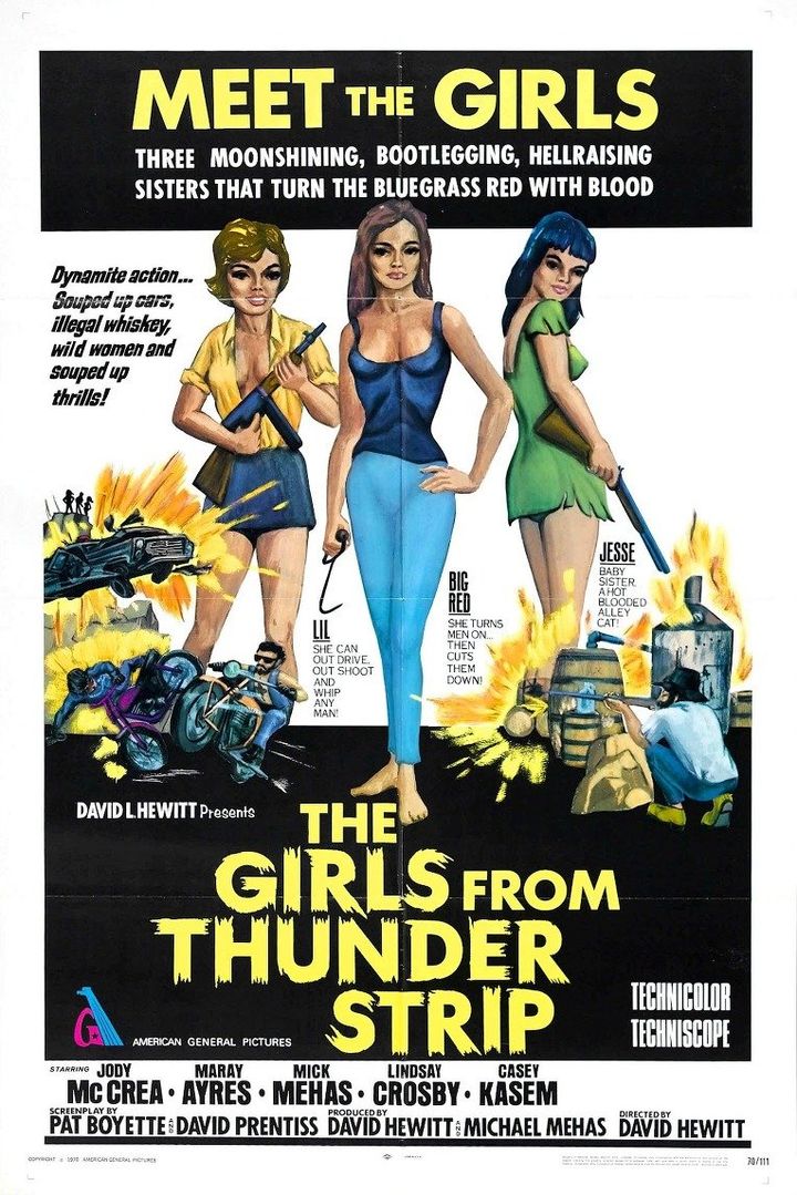 The Girls From Thunder Strip (1970) Poster