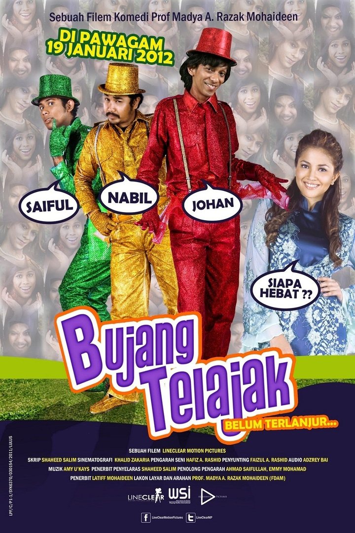 Bujang Terlajak (2012) Poster