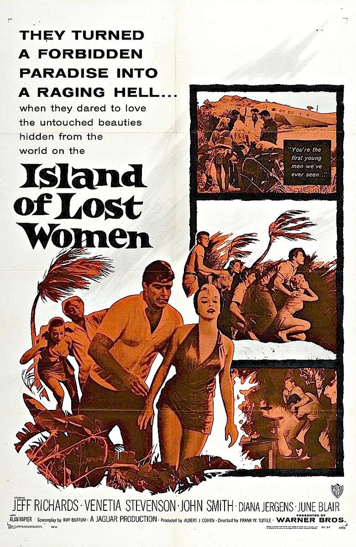 Island Of Lost Women (1959) Poster