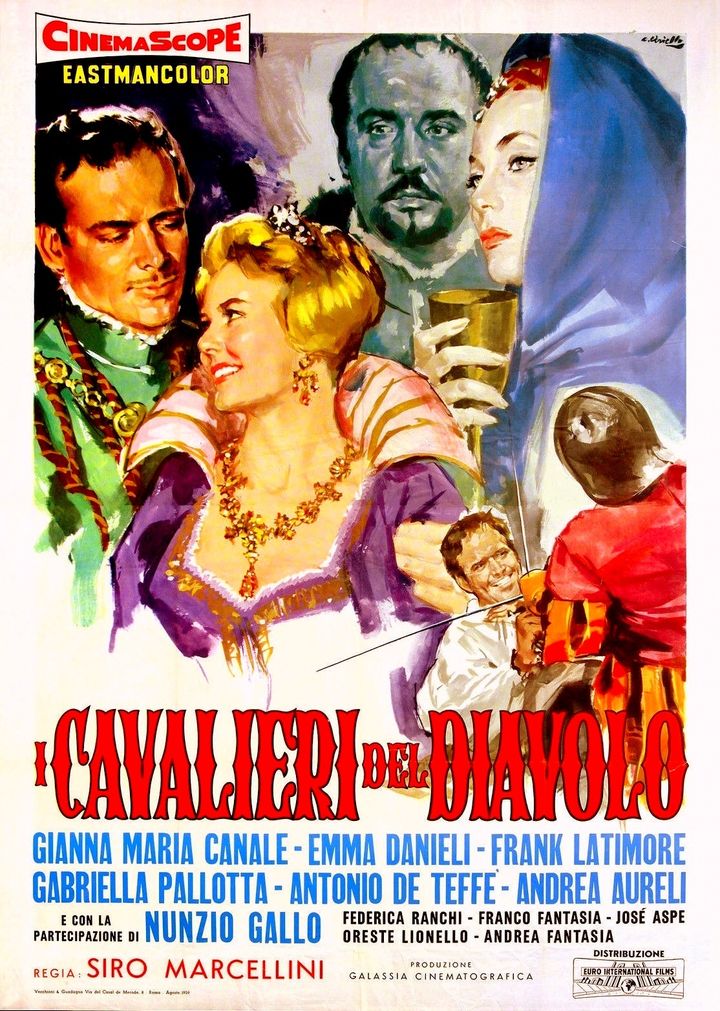 I Cavalieri Del Diavolo (1959) Poster