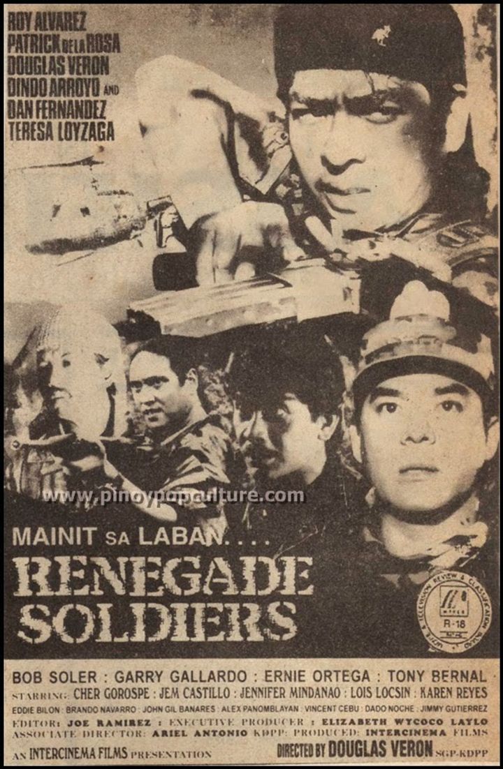 Mainit Sa Laban: Renegade Soldiers (1996) Poster