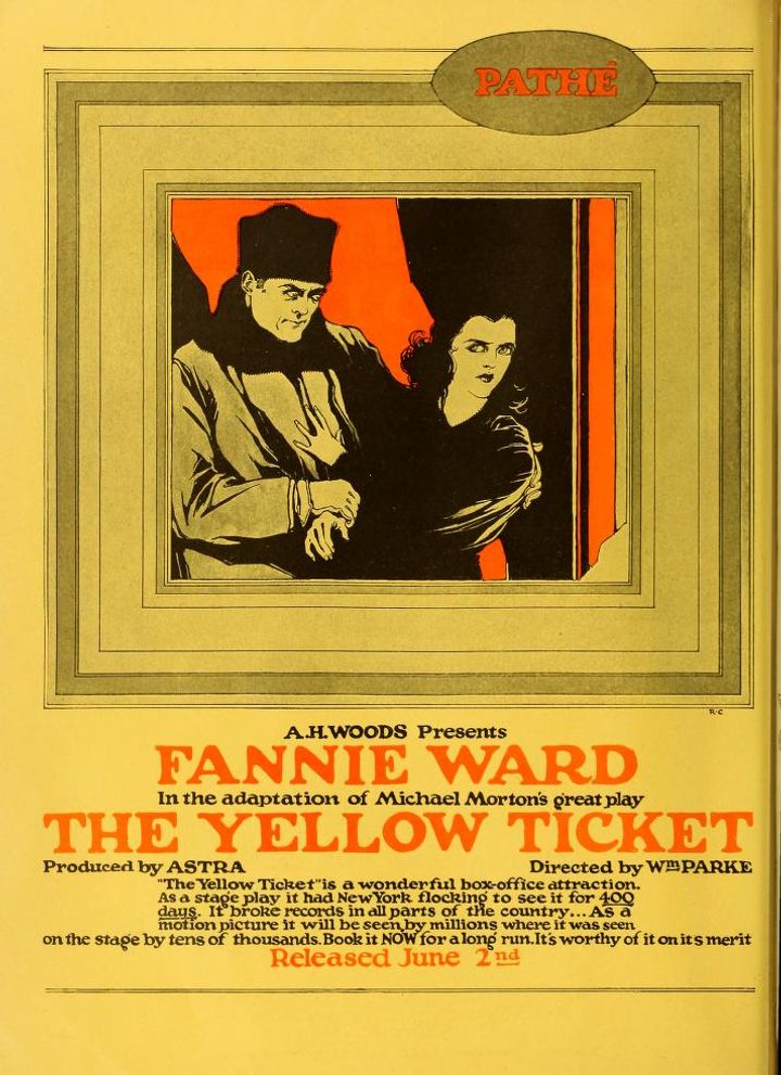 The Yellow Ticket (1918) Poster