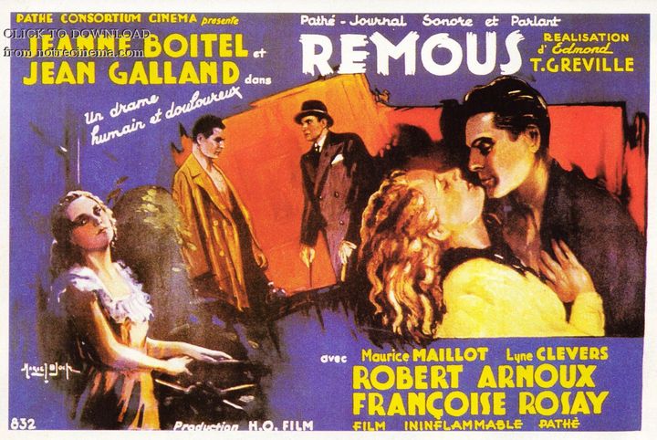 Remous (1935) Poster