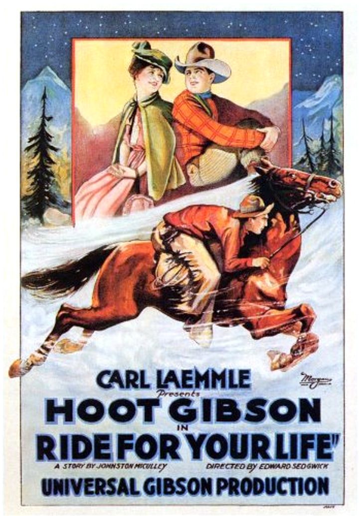 Ride For Your Life (1924) Poster