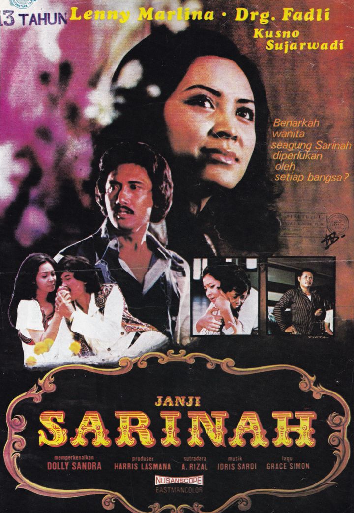 Janji Sarinah (1976) Poster