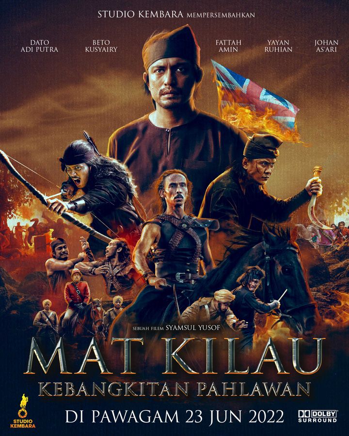 Mat Kilau (2022) Poster